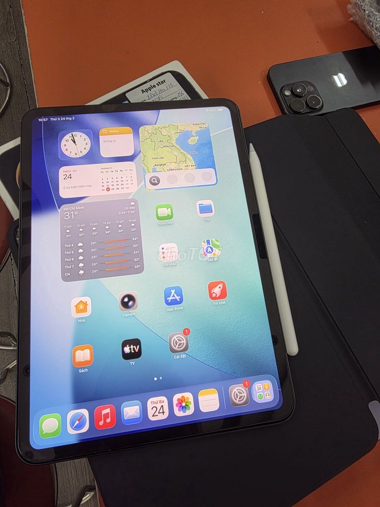 iPad Pro 11 inch M5-pencil pro có trả góp. Mua bán Máy tính bảng tại Quận Hải Châu Đà Nẵng được đăng bởi Your Phone hình 1