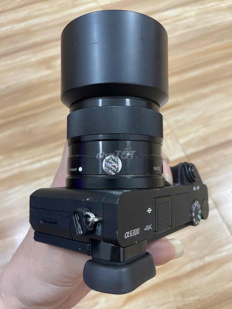 Máy ảnh Sony a6300 + len 1,8/35. Mua bán Máy ảnh, Máy quay tại Huyện Đạ Tẻh Lâm Đồng được đăng bởi tl daisy hình 1