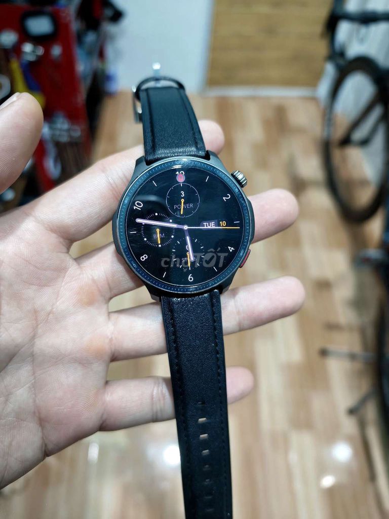 Amazfit Balance Đen dây da. Mua bán Thiết bị đeo thông minh tại Thành phố Bà Rịa Bà Rịa - Vũng Tàu được đăng bởi Binh Nguyen Quoc hình 1