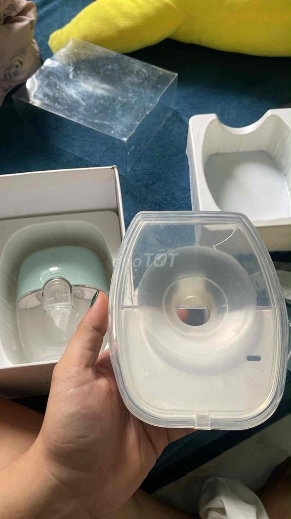 Máy hút sữa Xanh ngọc new 95%. Mua bán Mẹ và bé tại Huyện Châu Thành Tiền Giang được đăng bởi Tú  hình 1