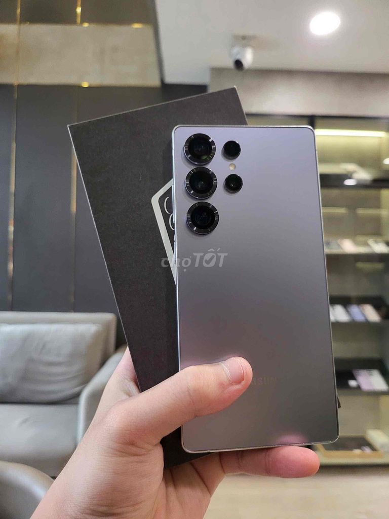 Samsung Galaxy S25 Ultra 256GB Xám Chính Hãng Full. Mua bán Điện thoại tại Quận 8 Tp Hồ Chí Minh được đăng bởi CA REM BÁN TÁO hình 1