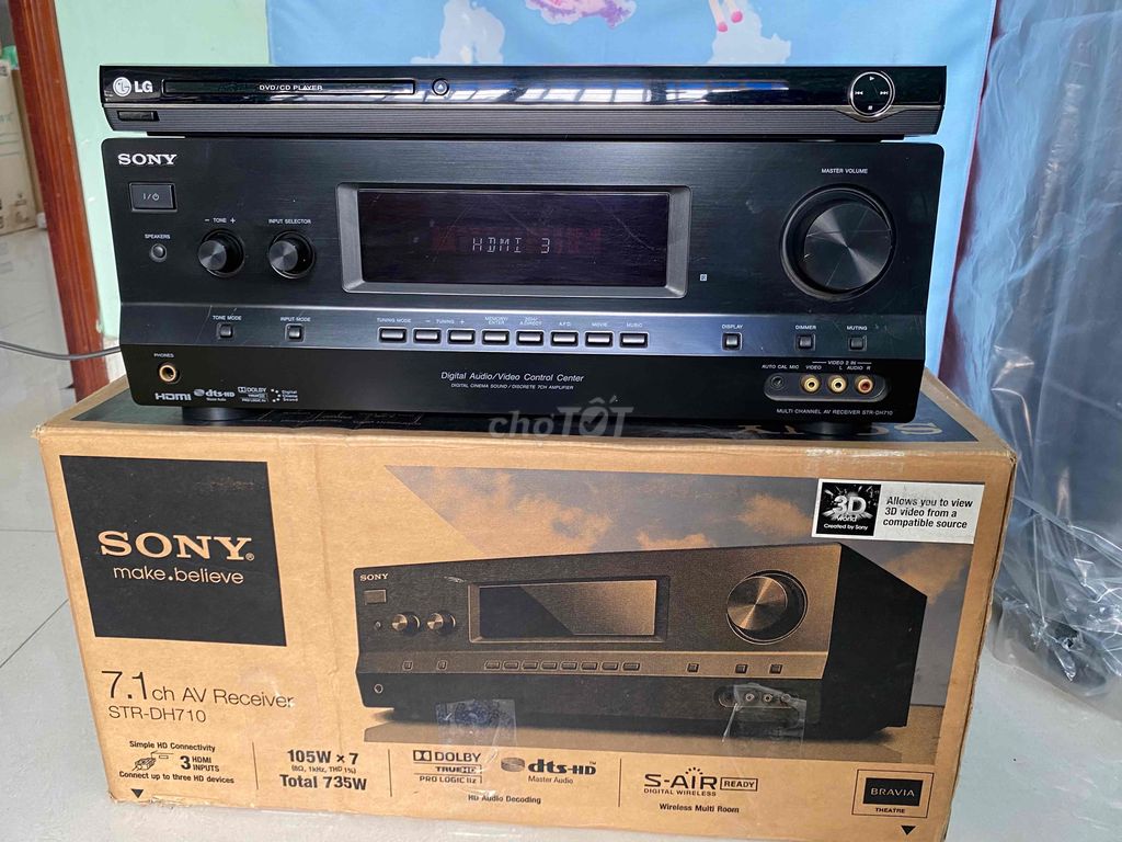 RECEIVER SONY DH710 7.1