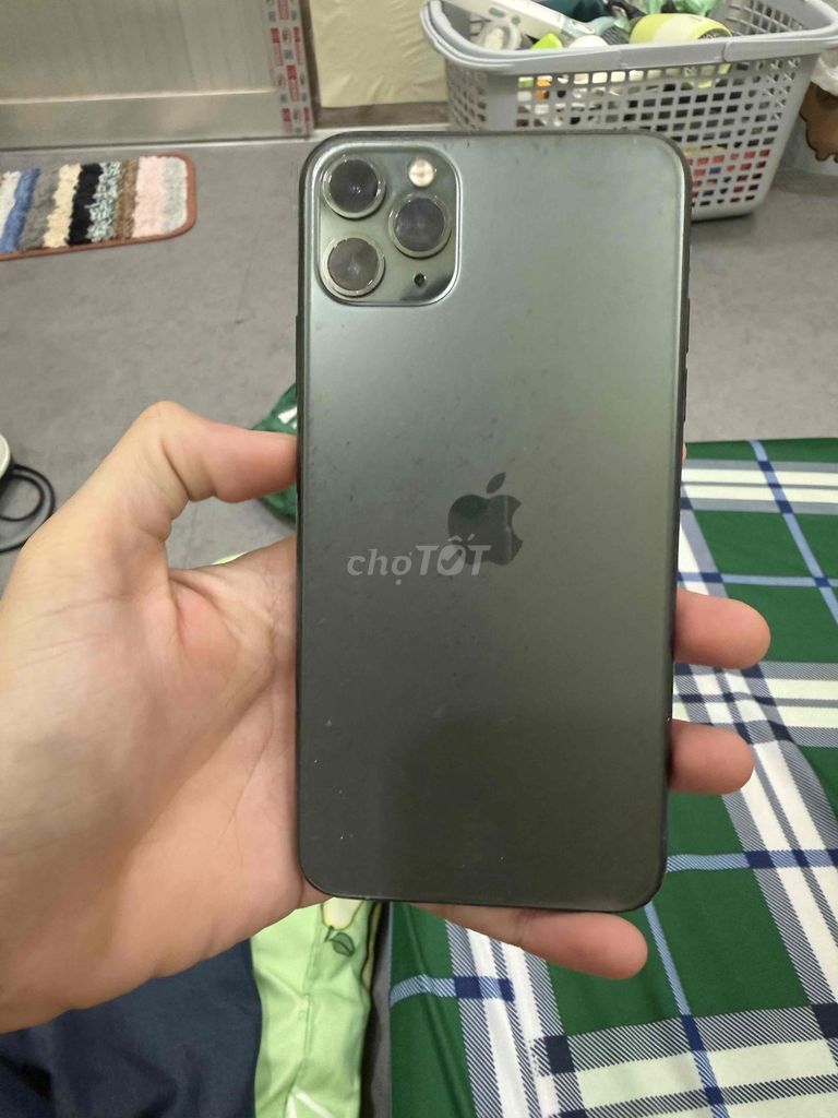 Apple iPhone 11 Pro Max 64GB Xám Mất Face ID. Mua bán Điện thoại tại Huyện Mỏ Cày Bắc Bến Tre được đăng bởi SABOZ hình 1