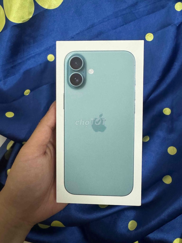 iPhone 16 Plus Xanh Mới nguyên seal. Mua bán Điện thoại tại Quận Thanh Khê Đà Nẵng được đăng bởi Anh hình 1