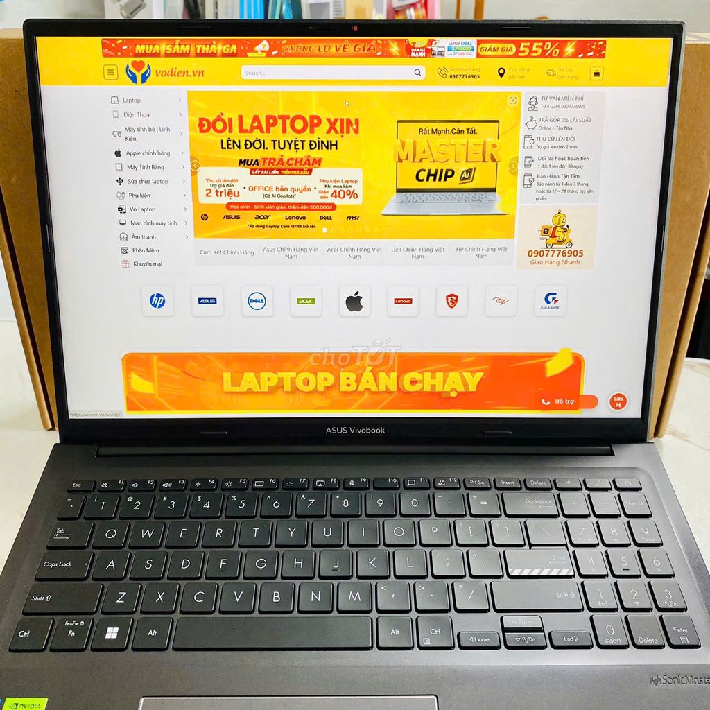 Asus Vivobook 16 K3605ZF i5-12500H 16/512G RTX2050. Mua bán Laptop tại Quận Ninh Kiều Cần Thơ được đăng bởi Võ Diện hình 1