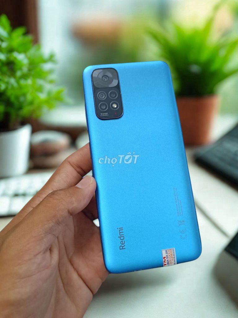 Xiaomi Redmi Note 11 64GB Xanh. Mua bán Điện thoại tại Quận Gò Vấp Tp Hồ Chí Minh được đăng bởi AN MOBILE hình 1