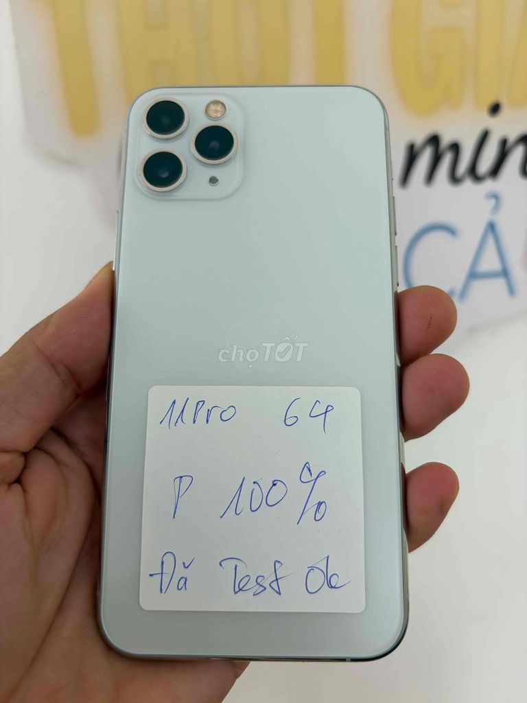 Iphone 11pro bản 64G pin 100%. Mua bán Điện thoại tại Quận Tân Phú Tp Hồ Chí Minh được đăng bởi trương thành hưng hình 1