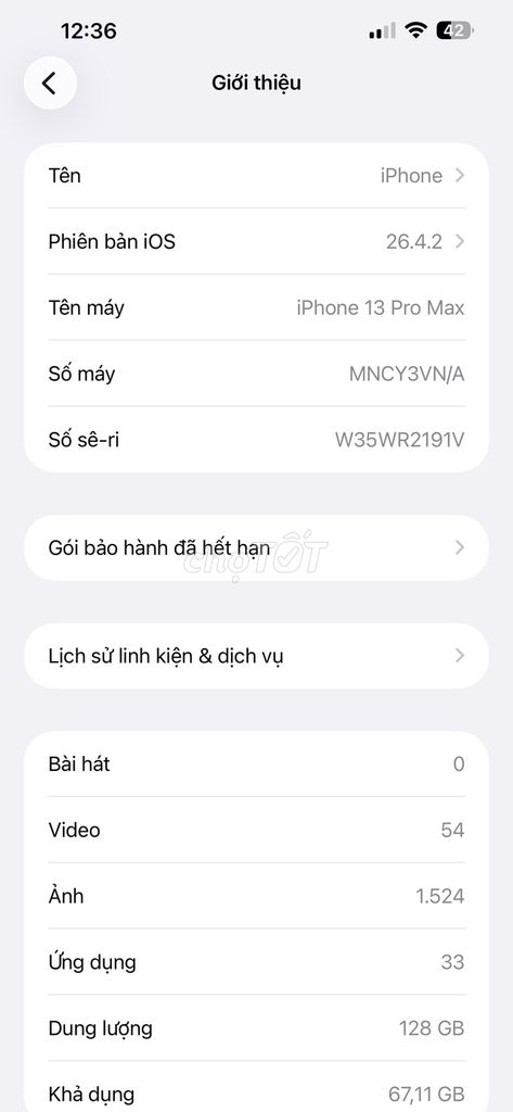 iPhone 13 Pro Max 128GB Xanh Đã dùng. Mua bán Điện thoại tại Huyện Hoài Đức Hà Nội được đăng bởi Nguyễn Thị Chinh hình 1