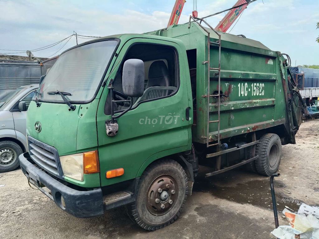 Xe ép rác 3t5,2007 nhập nguyên chiếc hàn quốc