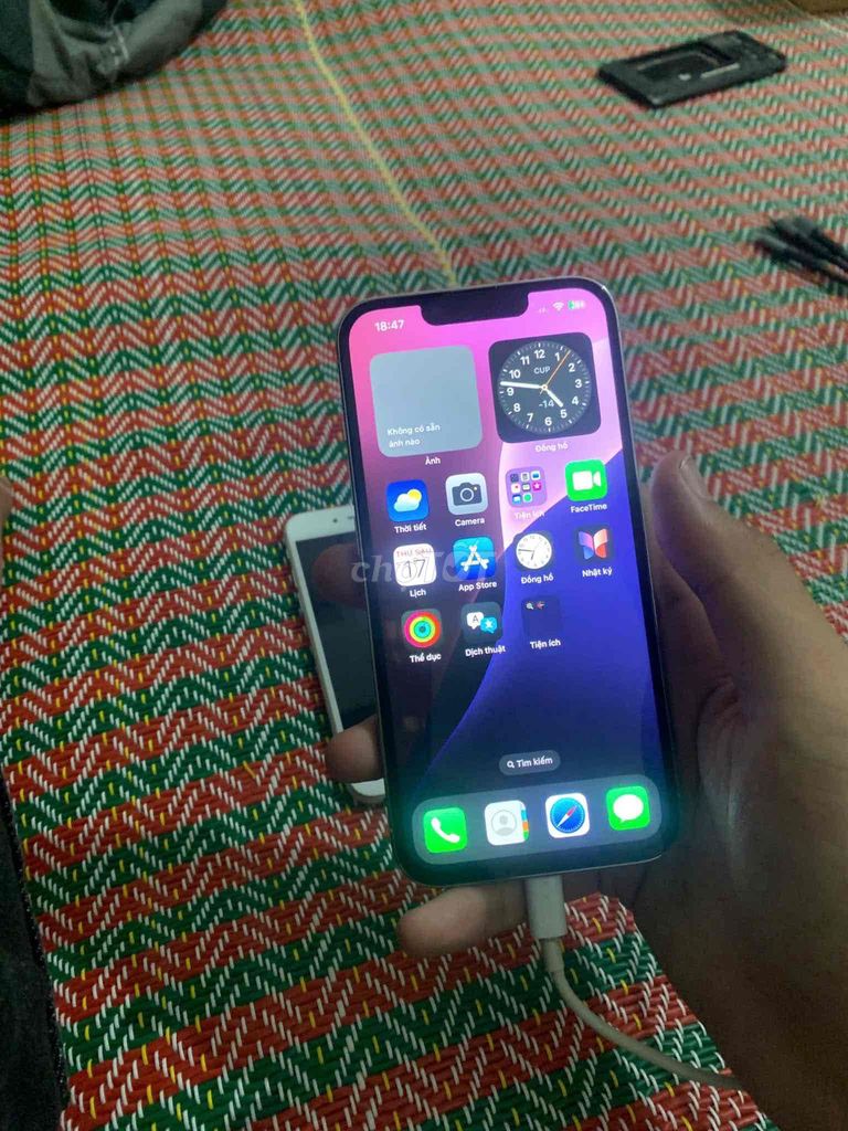 iPhone 13 Pro 128GB bán hoặc giao lưu điện thoại. Mua bán Điện thoại tại Thị xã Kinh Môn Hải Dương được đăng bởi hoành văn chính hình 1