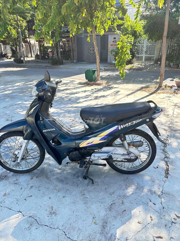 Honda Wave корейского производства сине-черная