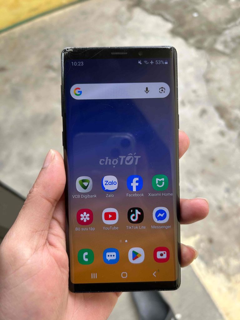 Samsung Note 9 Đen Đã sử dụng. Mua bán Điện thoại tại Huyện An Dương Hải Phòng được đăng bởi Huan Pham hình 1