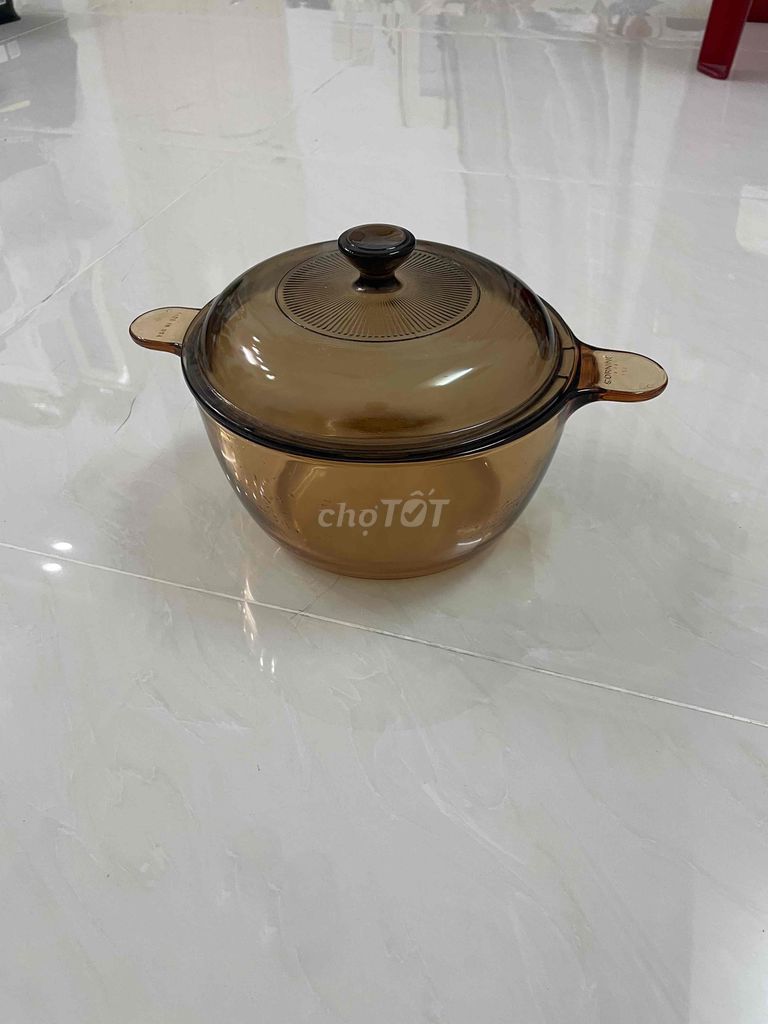 Nồi thuỷ tinh chịu nhiệt hiệu pyrex