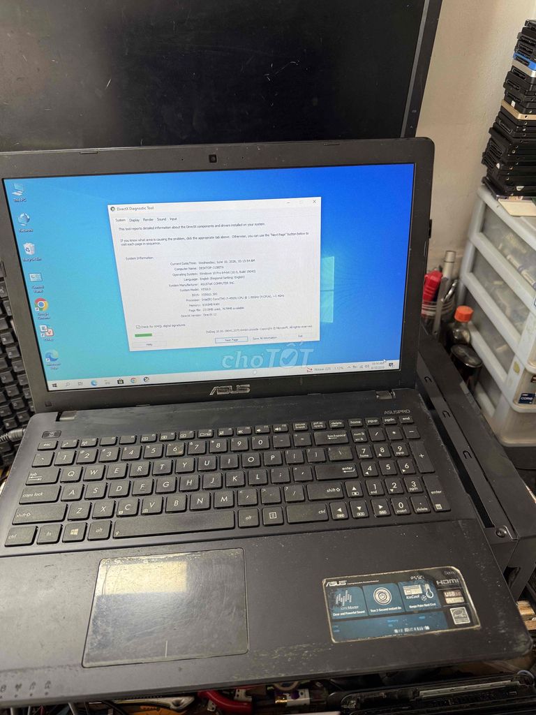 ASUS X550LD i7-4500U 15.6 inch 8GB/620GB. Mua bán Laptop tại Quận 12 Tp Hồ Chí Minh được đăng bởi TH COMPUTER hình 1