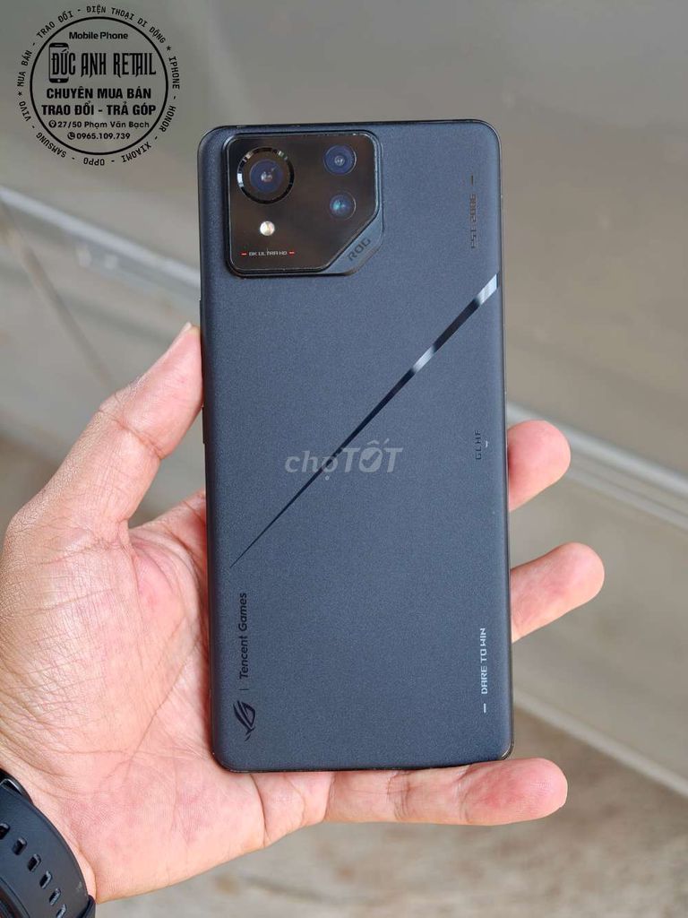 ROG Phone 8 Pro 512GB Đen. Mua bán Điện thoại tại Thành phố Buôn Ma Thuột Đắk Lắk được đăng bởi Đức Anh Retail hình 1