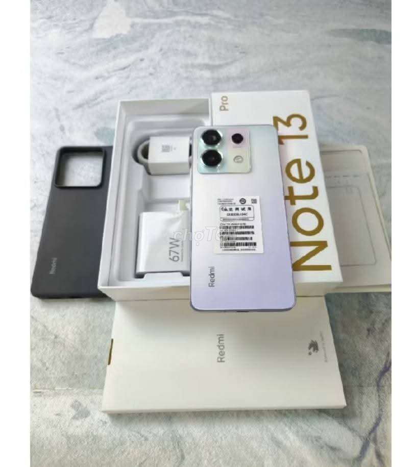 Xiaomi Redmi Note 13 Pro 5G 256GB Tím. Mua bán Điện thoại tại Quận Ô Môn Cần Thơ được đăng bởi Jesse Trịnh hình 1