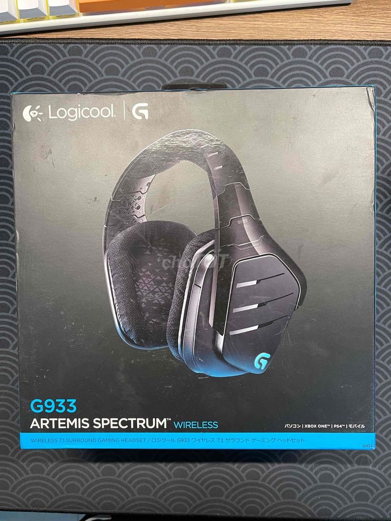 Tai nghe Gaming Logitech G933 Đen Không dây. Mua bán Tivi, Âm thanh tại Quận 6 Tp Hồ Chí Minh được đăng bởi Khai Ani Vo hình 1
