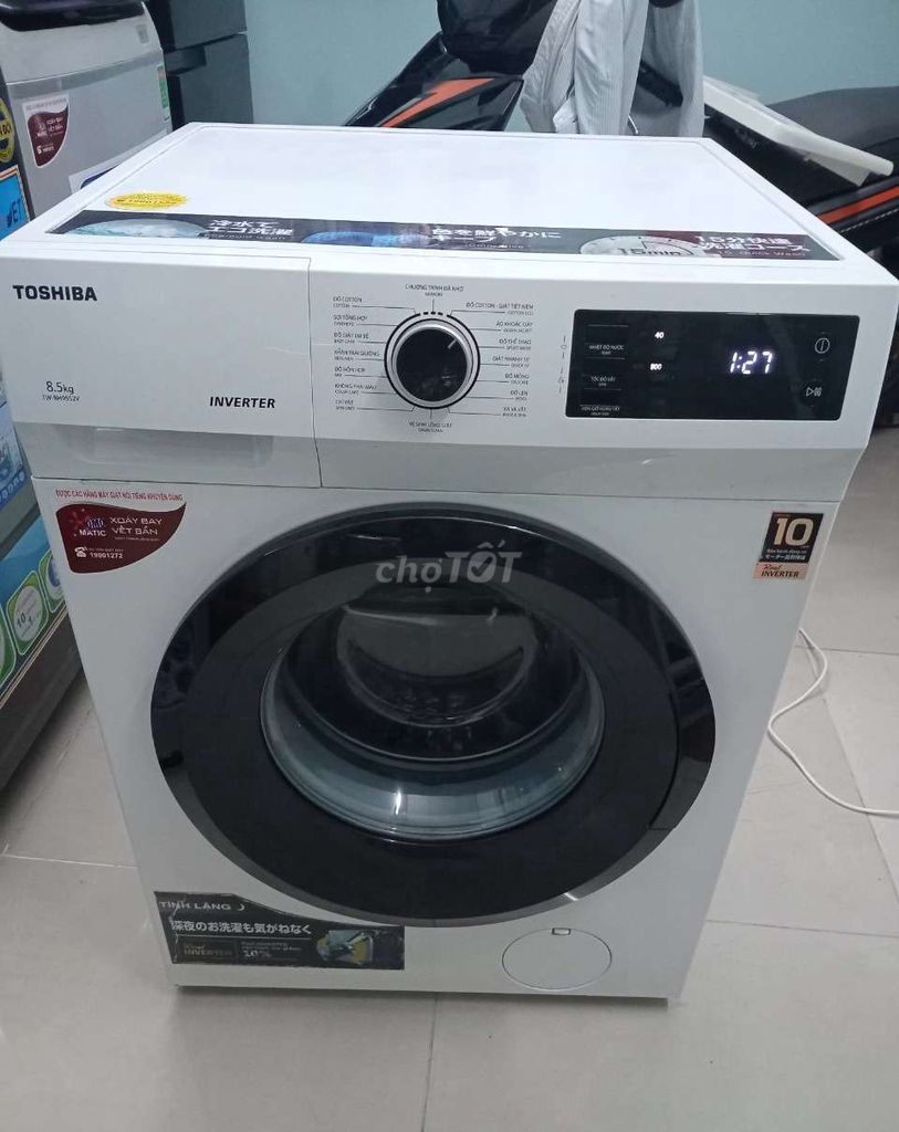 Thanh lý máy giặt Toshiba Inverter 8,5 kg zin