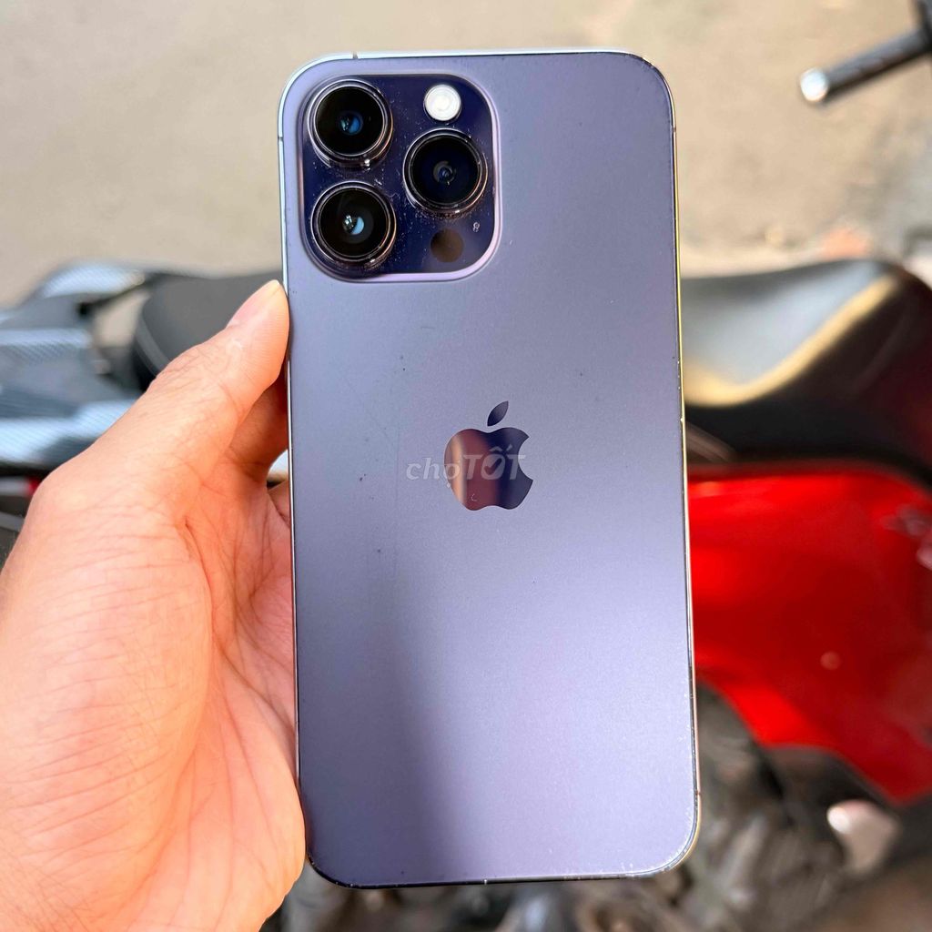 Apple iPhone 14 Pro Max 128GB Tím esim nguyên zin. Mua bán Điện thoại tại Quận Hoàng Mai Hà Nội được đăng bởi Hoàng Longg hình 1