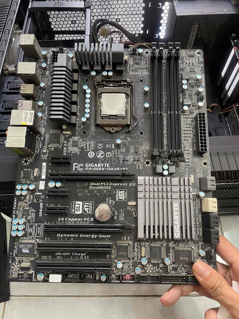 Main Gigabyte + CPU i7. Mua bán Linh kiện (RAM, Card...) tại Quận Tân Bình Tp Hồ Chí Minh được đăng bởi Nam SG hình 1