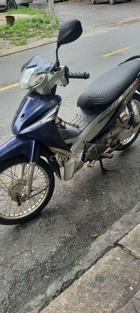 Honda Wave S 2013 синий полуавтомат