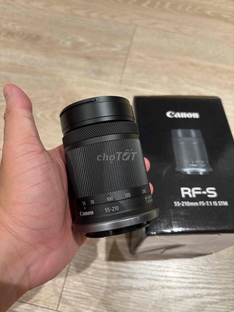 Ống kính Canon RF-S 55-210mm F5-7.1 IS STM. Mua bán Máy ảnh, Máy quay tại Quận Phú Nhuận Tp Hồ Chí Minh được đăng bởi Lam Vy  hình 1