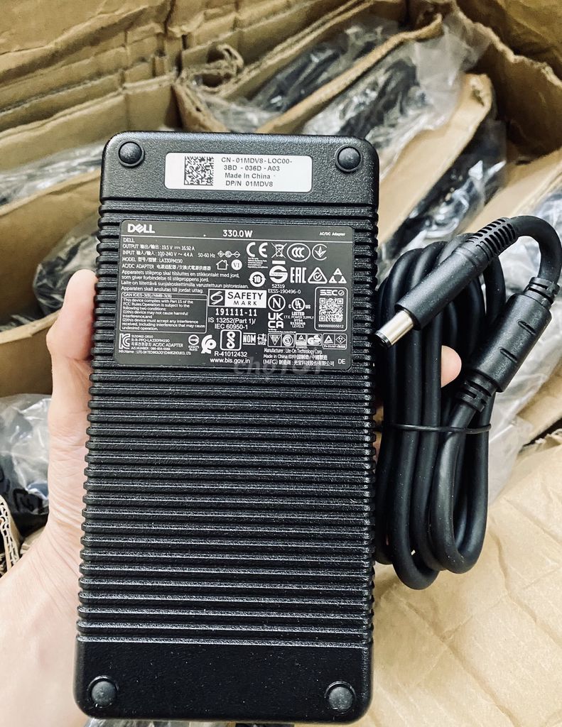 Sạc Laptop Dell Alienware 65W 130W 180W 240W 330W. Mua bán Phụ kiện (Màn hình, Chuột...) tại Quận 11 Tp Hồ Chí Minh được đăng bởi Minh Lương Store hình 1