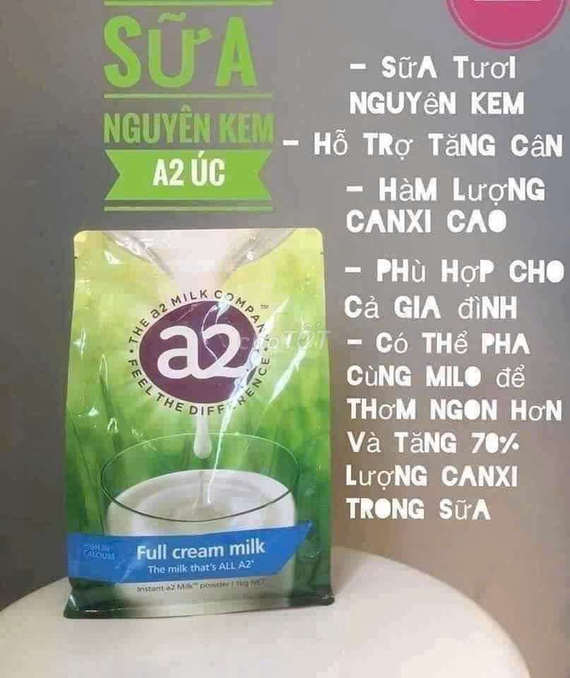 Sữa a2 nguyên kem úc