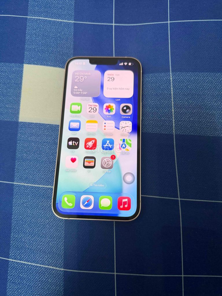 iPhone 13 Vàng hồng 256gb chính hãng VN/A mới 99%. Mua bán Điện thoại tại Quận 8 Tp Hồ Chí Minh được đăng bởi Nguyễn minh hình 1