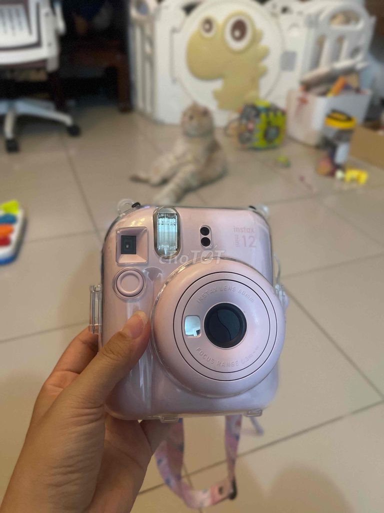 Máy ảnh Instax Mini 12 Hồng. Mua bán Máy ảnh, Máy quay tại Quận 7 Tp Hồ Chí Minh được đăng bởi N Q Trang hình 1