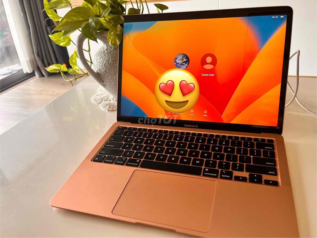 Apple MacBook Air M1 8GB Vàng hồng. Mua bán Laptop tại Thành phố Thủ Đức Tp Hồ Chí Minh được đăng bởi Nguyễn Phúc Hưng hình 1