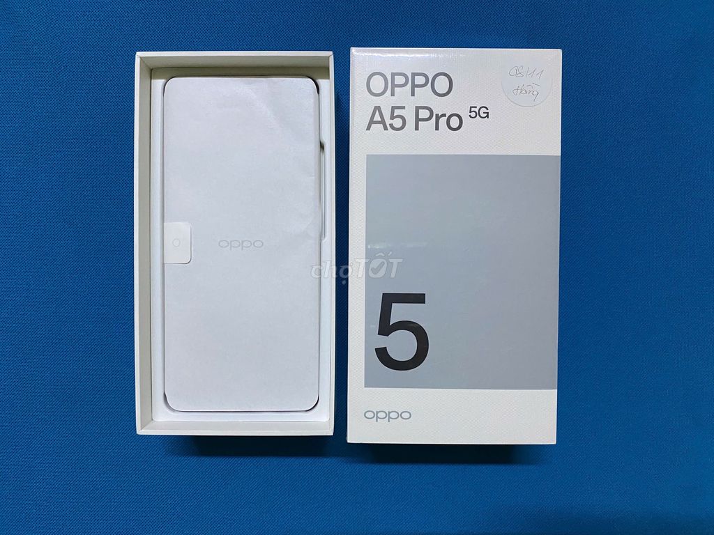 OPPO A5 Pro 5G 8GB/256GB, mới 100%, chưa kích hoạt. Mua bán Điện thoại tại Quận Bình Tân Tp Hồ Chí Minh được đăng bởi Lan Anh hình 1