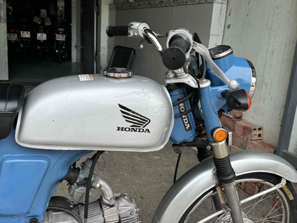 Honda 50cc, màu xanh dương, bạc. Mua bán Xe máy tại Huyện Bình Chánh Tp Hồ Chí Minh được đăng bởi Trung lê xe cổ hình 3