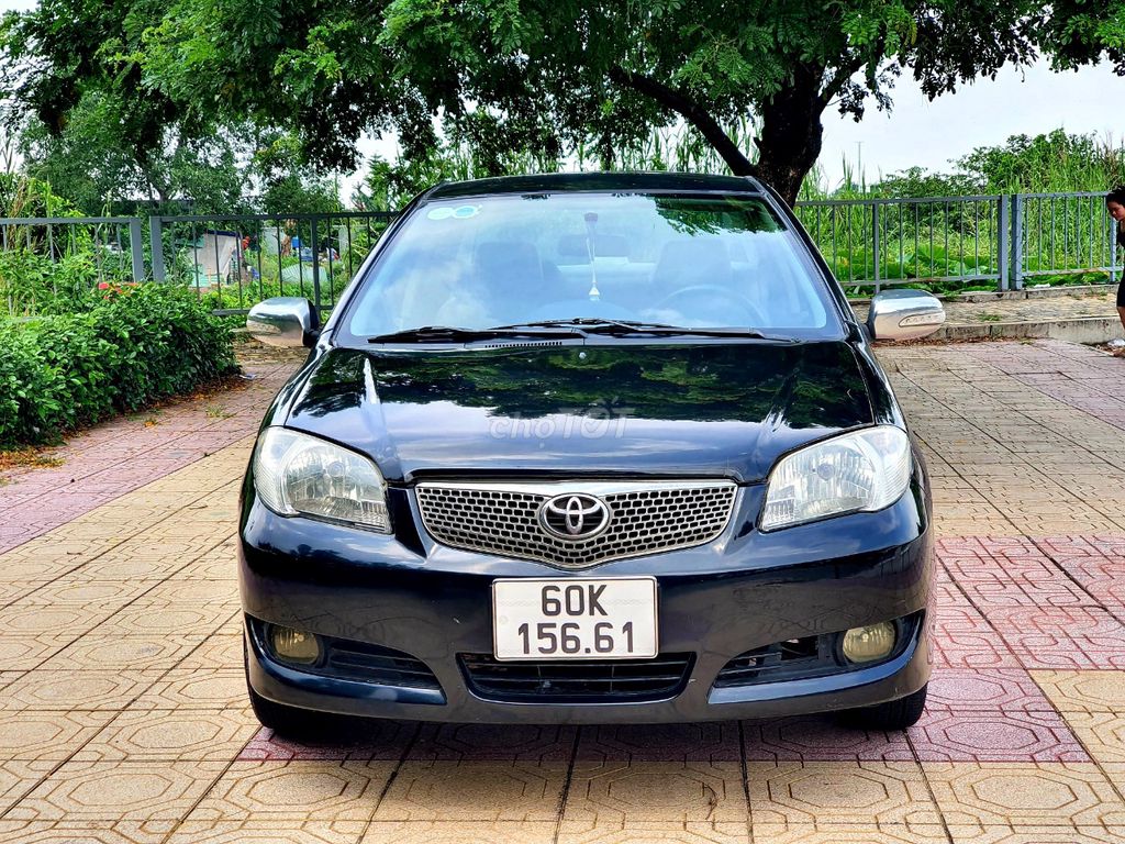 Toyota Vios 2005 MT 1.5 Đen đẹp