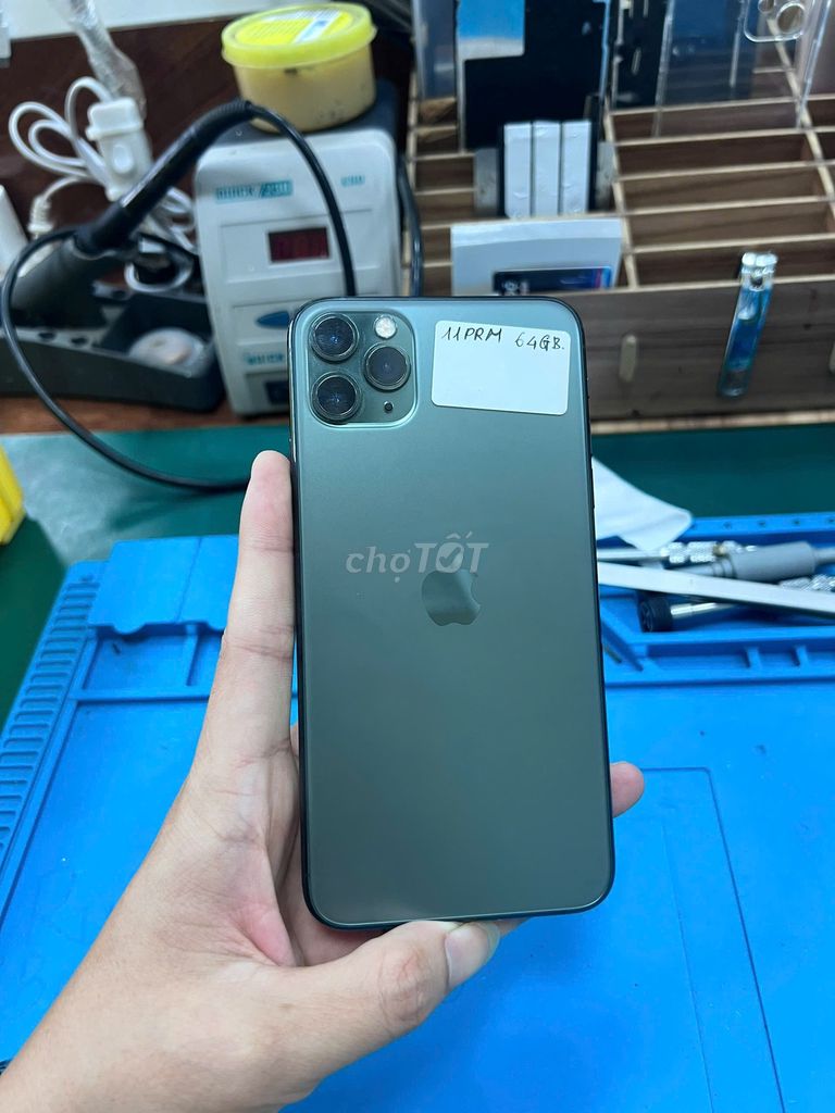 iPhone 11 Pro Max 64GB Xám Đã sử dụng. Mua bán Điện thoại tại Huyện Gio Linh Quảng Trị được đăng bởi Quốc hình 1