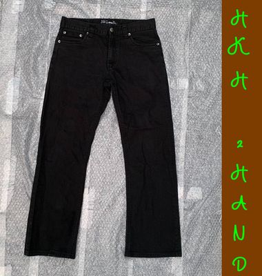 Jean NHẬT đen, vải cứng xịn, túi sau đẹp, size 30