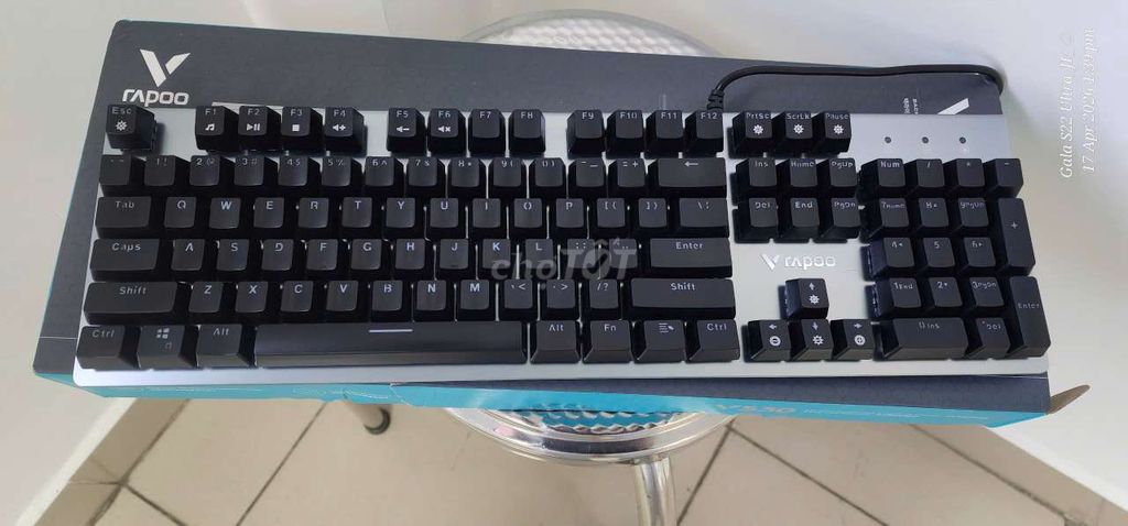 Bàn phím Rapoo Đen, Bạc. Mua bán Phụ kiện (Màn hình, Chuột...) tại Quận 7 Tp Hồ Chí Minh được đăng bởi Liên hình 1