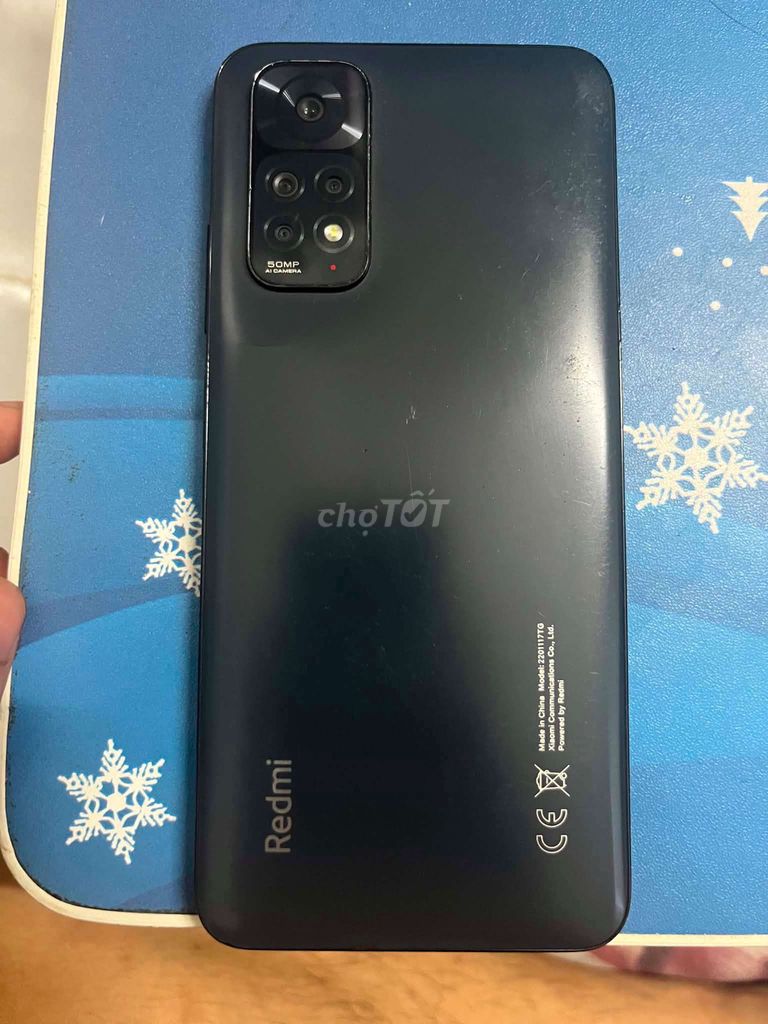 Xiaomi Redmi Note 11 128GB Đen. Mua bán Điện thoại tại Huyện Hóc Môn Tp Hồ Chí Minh được đăng bởi Tuấn  hình 1