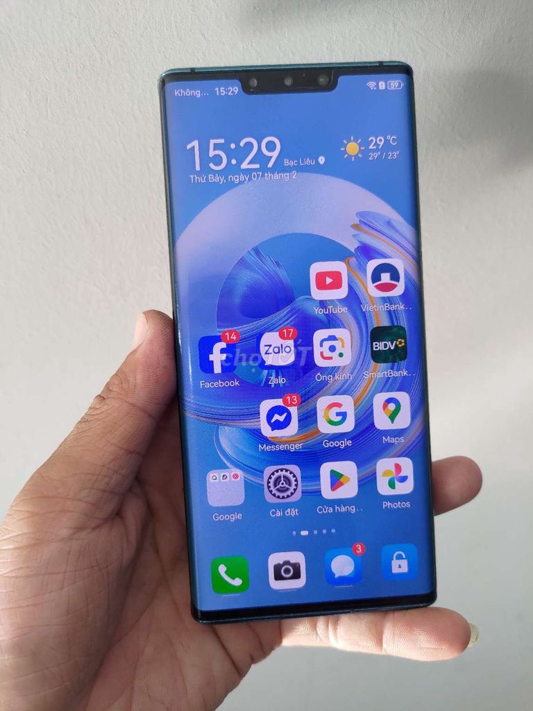 Huawei Mate 30 Pro 5G 256GB Xanh. Mua bán Điện thoại tại Thành phố Bạc Liêu Bạc Liêu được đăng bởi Cuong Huynh hình 1