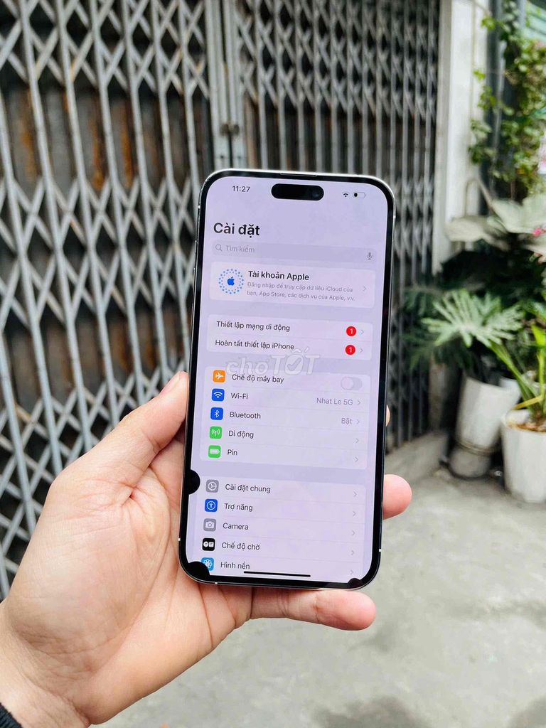 Apple iPhone 14 Pro Max Trắng Đốm màn. Mua bán Điện thoại tại Thị xã Từ Sơn Bắc Ninh được đăng bởi duc hình 1
