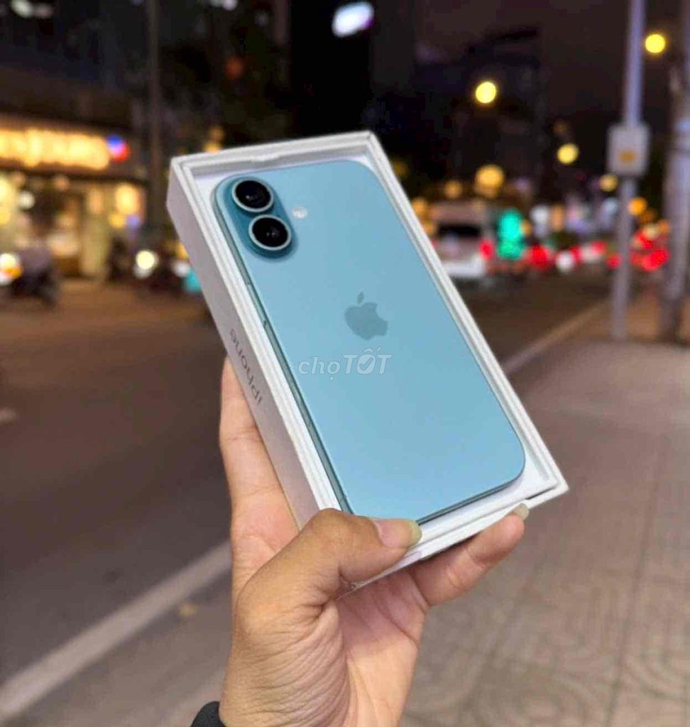 iPhone 16 128GB Xanh lá qtế Mỹ pin 99% bh 8/2026. Mua bán Điện thoại tại Quận 3 Tp Hồ Chí Minh được đăng bởi Nam Á Mobile hình 1