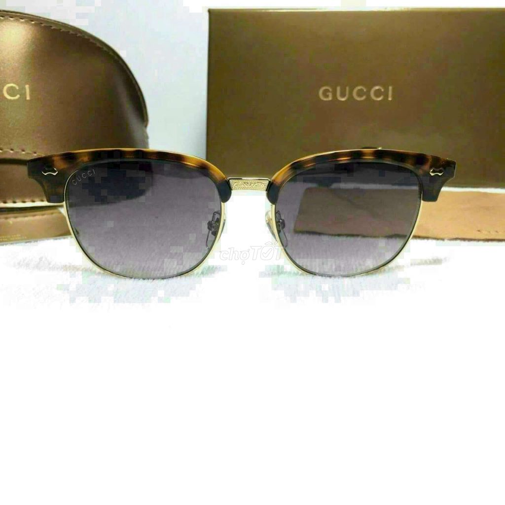 Kính Bọc Vàng Nam Nữ: Gucci. New Full Box