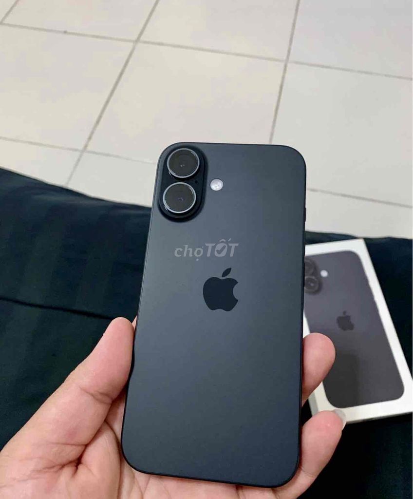 iPhone 16 128GB Đen FULLBOX 99% BH APPLE 10/2025. Mua bán Điện thoại tại Quận 10 Tp Hồ Chí Minh được đăng bởi iStockHCM hình 1