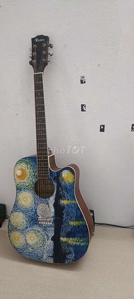 Đàn guitar Rosen gỗ nhiều màu. Mua bán Nhạc cụ tại Thành phố Vĩnh Yên Vĩnh Phúc được đăng bởi trường văn hình 1