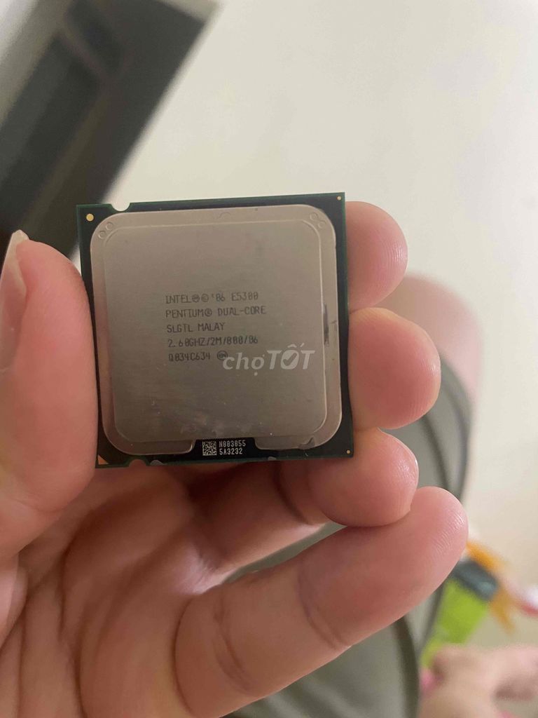 CPU Intel Pentium Dual-Core E5388 2.60GHz 2MB. Mua bán Linh kiện (RAM, Card...) tại Thành phố Lai Châu Lai Châu được đăng bởi Ha hình 1
