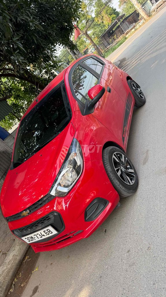 Chevrolet Spark 2018 Đỏ 9 vạn Số sàn. Mua bán Ô tô tại Huyện Đông Anh Hà Nội được đăng bởi thành hải mua bán điện thoại cũ hình 4