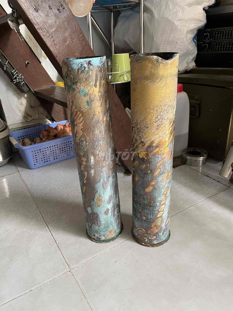 Bình hoa Đồng 38cm. Mua bán Cây cảnh, đồ trang trí tại Quận 12 Tp Hồ Chí Minh được đăng bởi mua bán đồ cũ hình 1