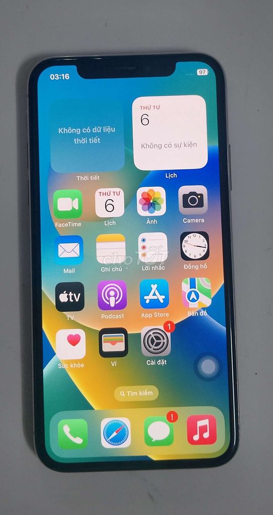 Apple iPhone X 64GB Trắng. Mua bán Điện thoại tại Quận Tân Bình Tp Hồ Chí Minh được đăng bởi Trần Hảo hình 1