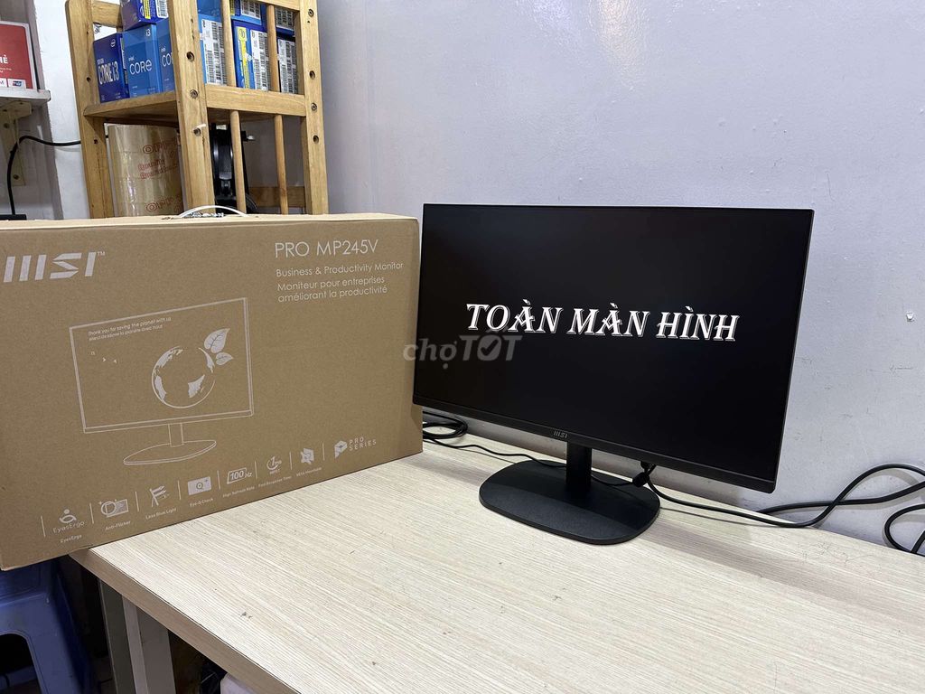 Màn Hình MSI PRO MP245V 100hz 1ms BH 7/2026