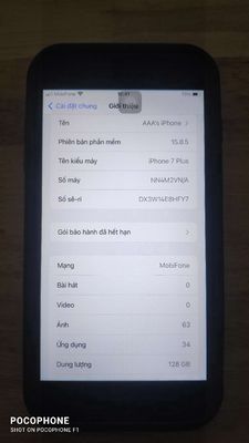 Apple iPhone 7 Plus 128GB Đen VN/A. Mua bán Điện thoại tại Huyện Hoài Đức Hà Nội được đăng bởi anh Duy